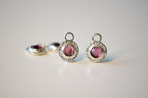 Garnet Earring Drops