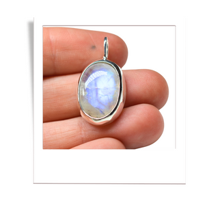 Rainbow Moonstone Pendant